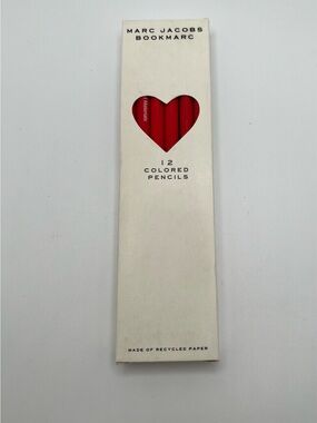 Marc Jacobs BookMarc Colored Pencil Set - Heart Window Box